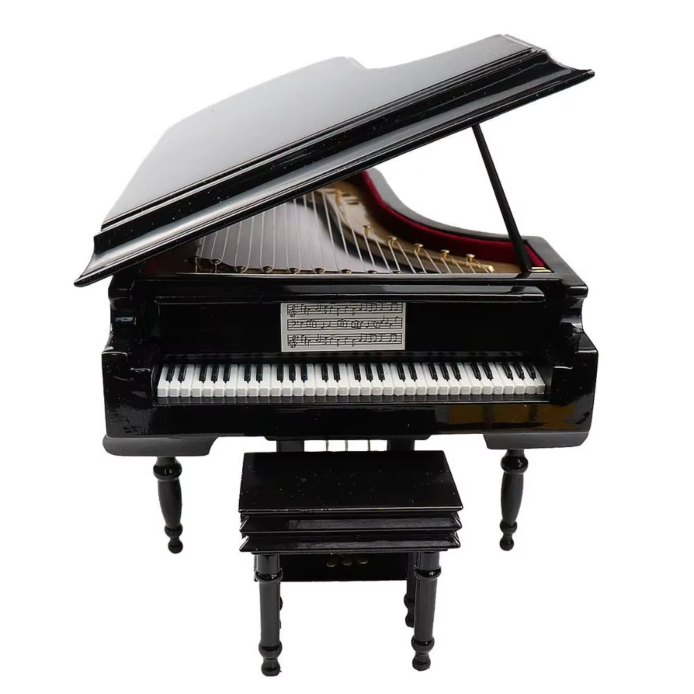 Nouveau Mini Pianos faits à la main, Instrument de musique polychrome en bois, modèle Miniature mignon