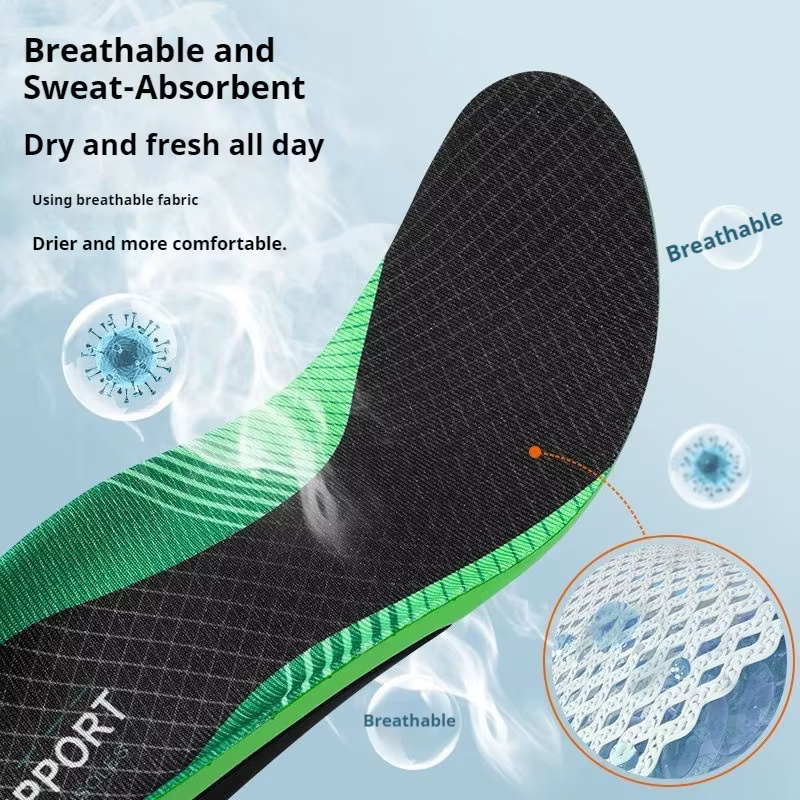 Semelles orthopédiques pour pieds plats