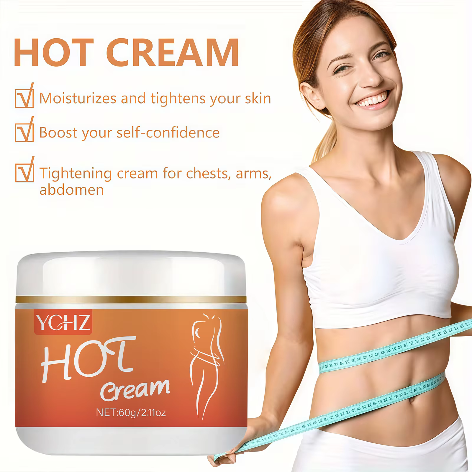 Crème raffermissante pour le corps 60G/2.11Oz