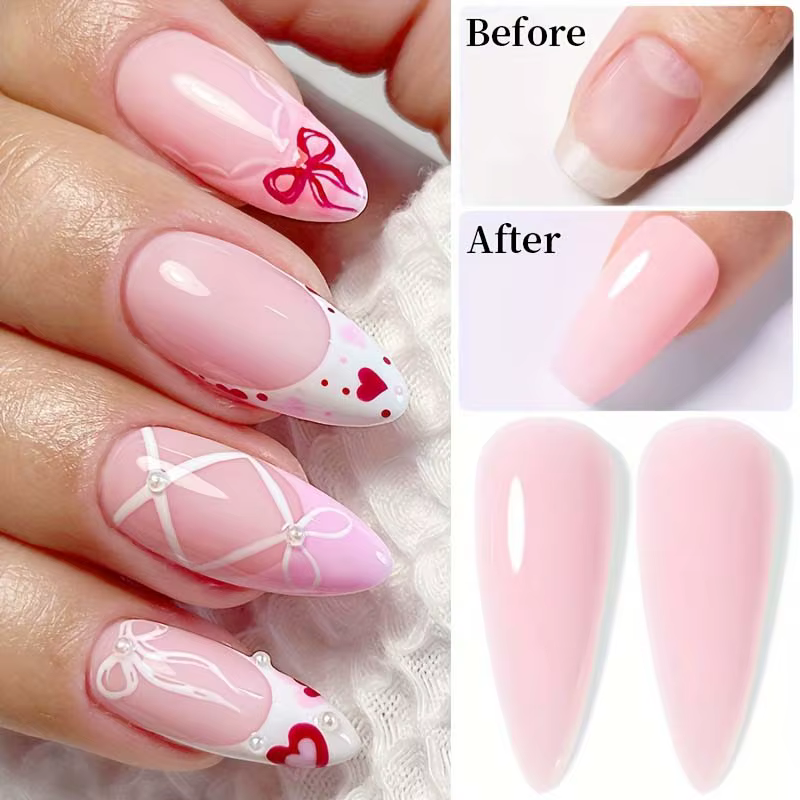 Gel à ongles crémeux 100 g en rose