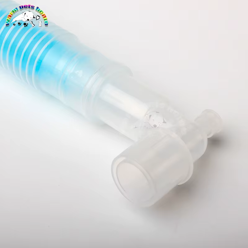 Tube de Circuit respiratoire Coaxial pour animaux, boucle de Bain, Tube concentrique, pipeline d'anesthésie respiratoire vétérinaire