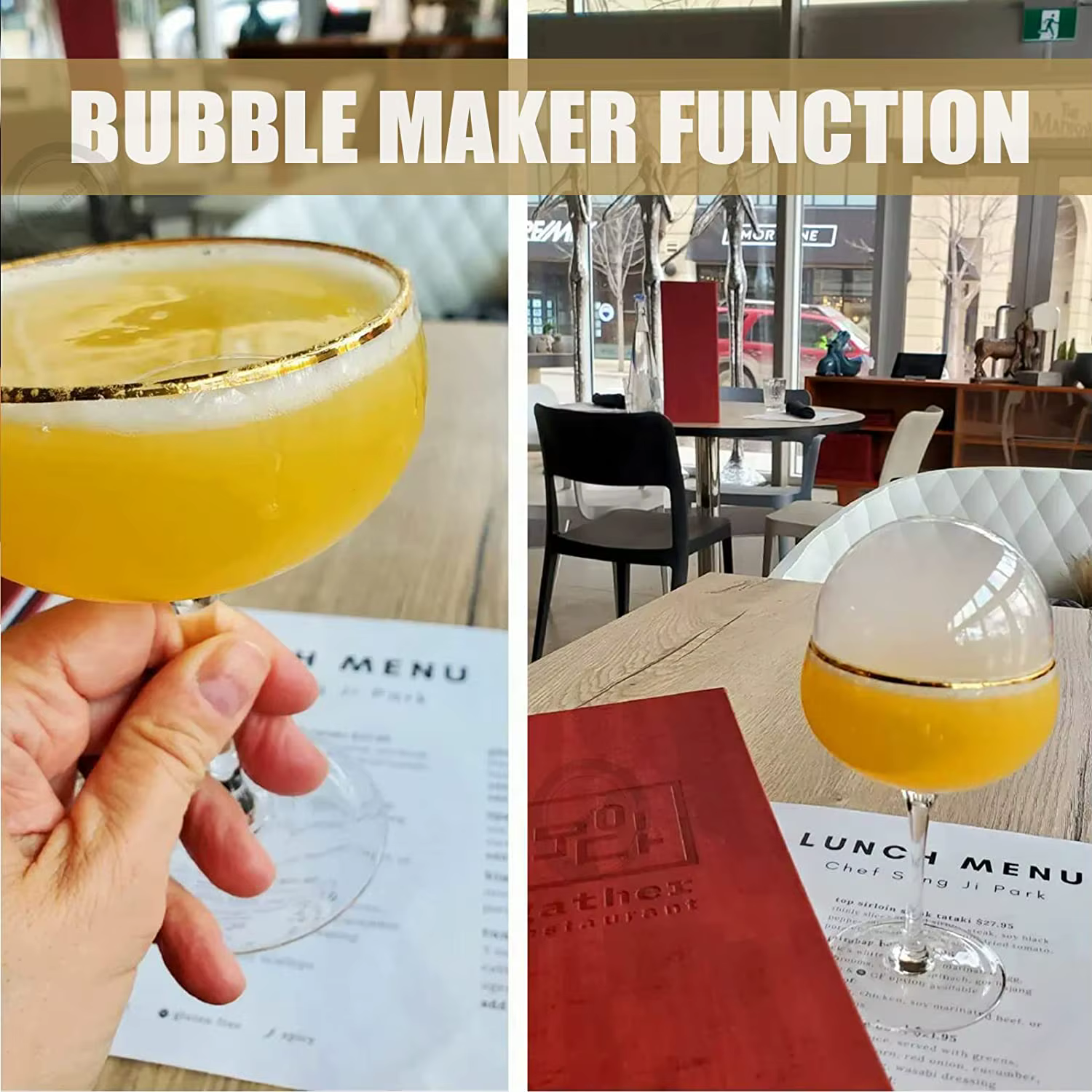 Pistolet à fumée pour cocktail, kit de fumoir à cocktail, fumoir à huile essentielle aux extraits d'herbes, bon pour les aliments fumés et les cocktails