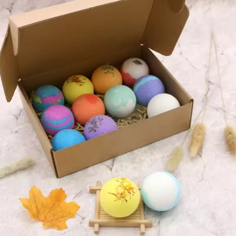 Ensemble de bombe de bain