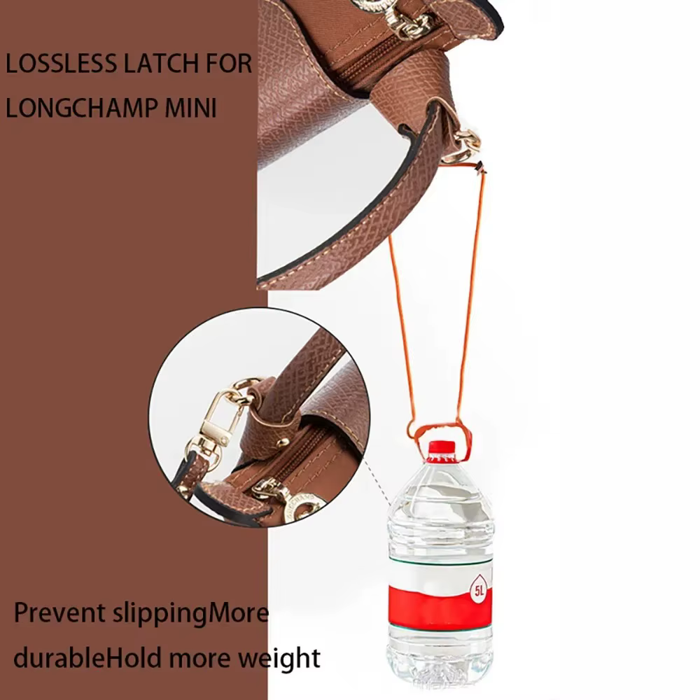 Sangle de remplacement en cuir pour sac bandoulière Longchamp Mini, sans perforation, accessoires de sac
