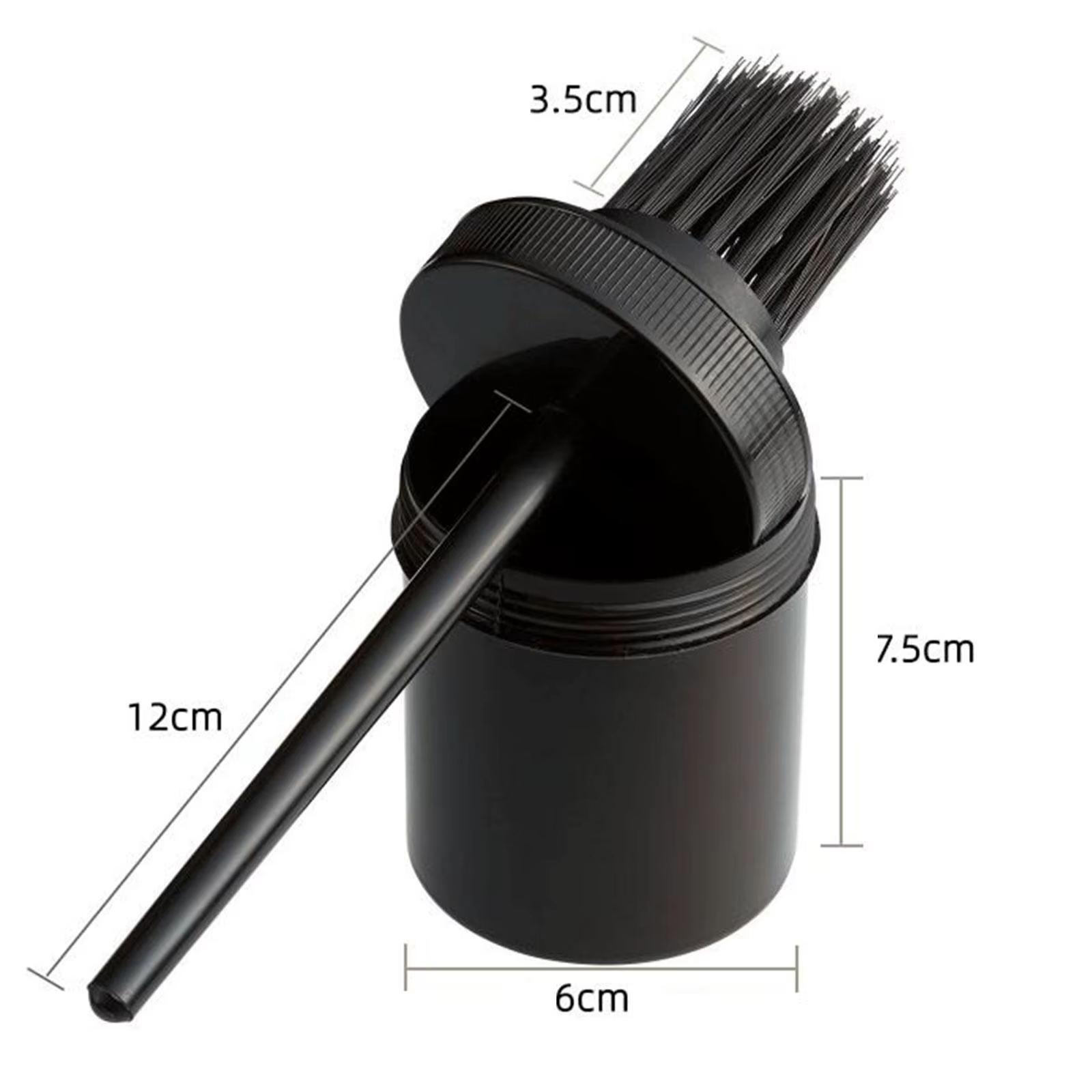 Brosse à huile pour sabots de cheval, applicateur doux pour le soin des sabots, outil de toilettage équestre, accessoire d'entretien pour chevaux de ferme, couleur aléatoire