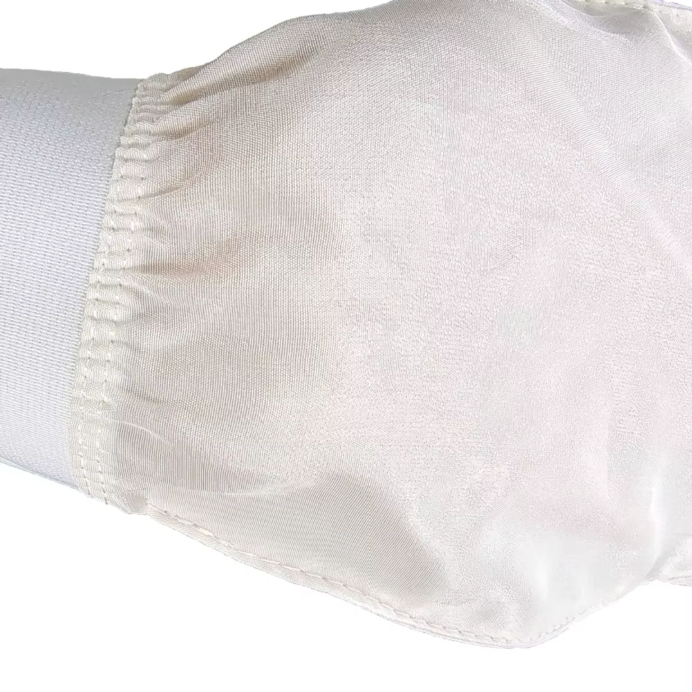 100% soie exfoliante visage lavage beauté serviette doux exfoliant peau bain gommage
