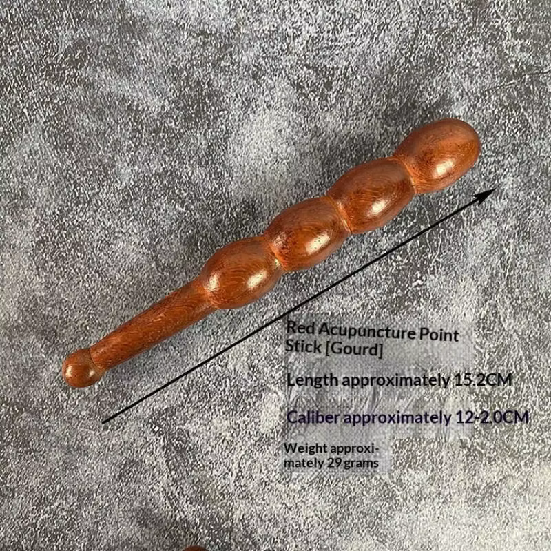 1 bâton de réflexologie en bois pour massage des pieds et des mains