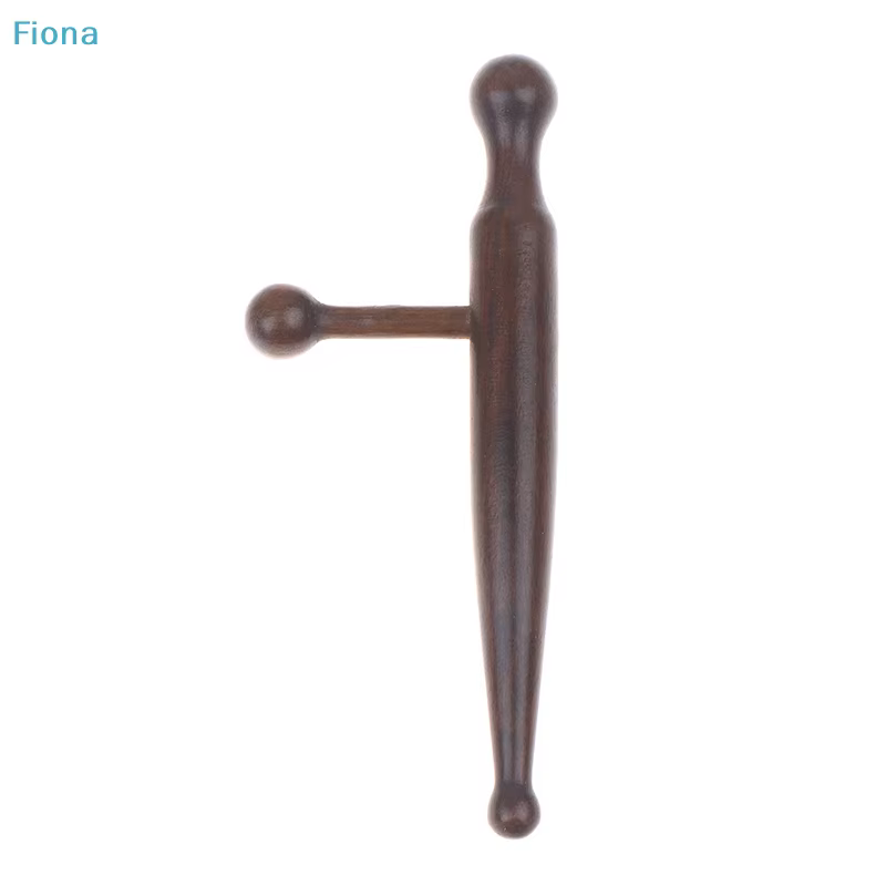 ☭ Stylo d'acupression en bois fait main