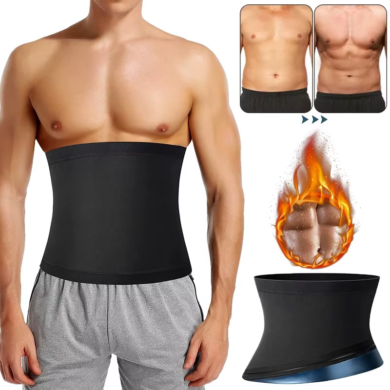 Sauna taille tondeuse ventre enveloppement entraînement Sport sueur bande abdominale formateur perte de poids corps