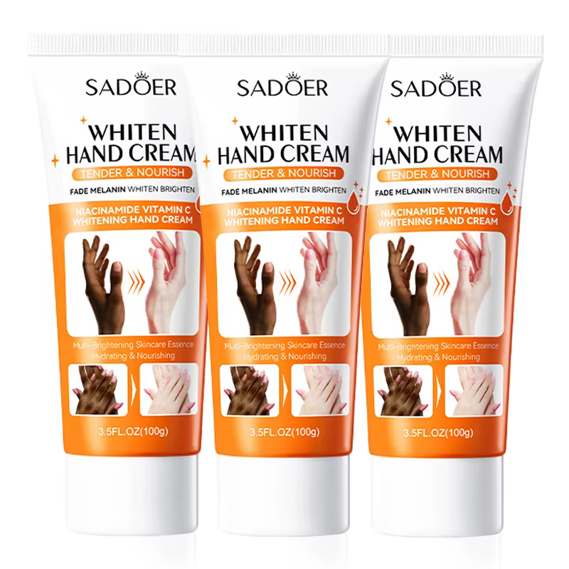1/2/3 pièces SADOER 100g crème hydratante pour les mains tendre nourrir Non grasse éclaircissant hydratant beauté