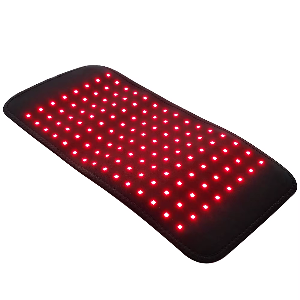 Coussin de thérapie par lumière infrarouge LED 3 en 1, enveloppant et portable pour le dos, les épaules et la taille, lumière infrarouge 660 & 850 nm, appareil de perte de poids