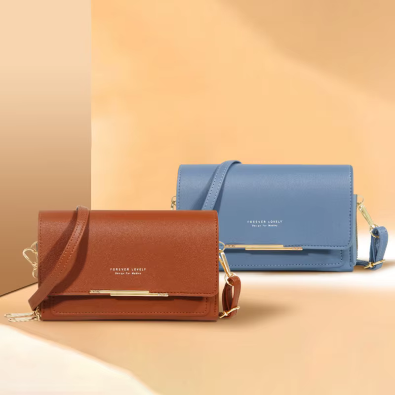 Sac à main multi-cartes pour femme, portefeuille coréen, grande capacité, sac lancé décontracté, paquet de téléphone portable, mode, nouveau style