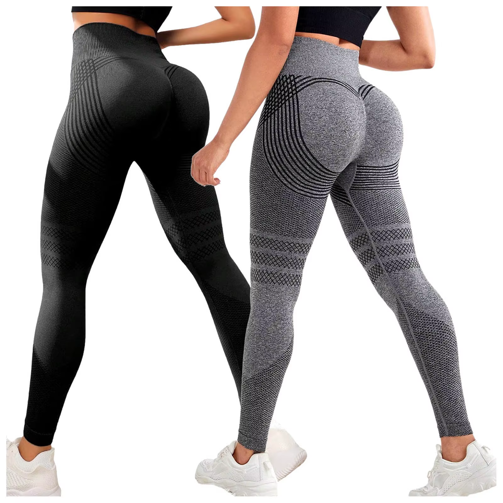 Leggings de compression 3D amincissants anti-cellulite pour femme