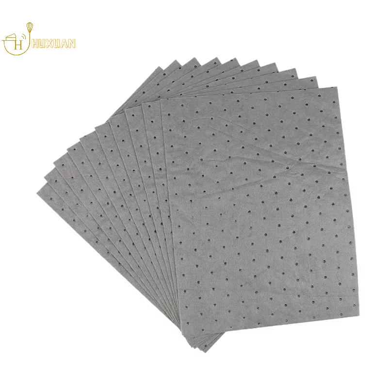Tapis absorbant l'eau, 10/30/50 pièces, tapis d'entretien d'huile de remplacement pour Garage, maison, sous-sol, Restaurant, hotte de cuisine