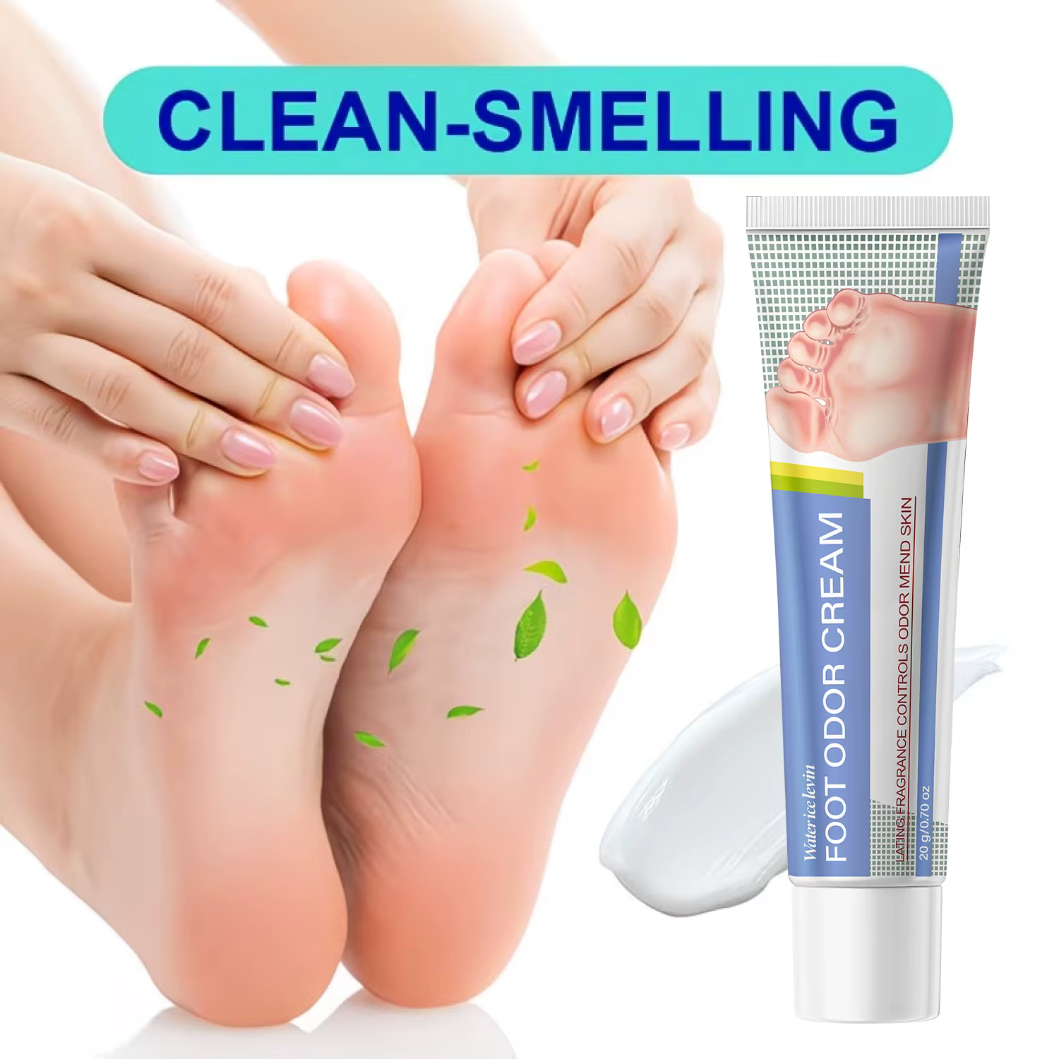Crème anti-odeurs pour les pieds - Parfum longue durée