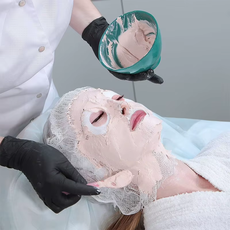 100 pièces jetables gaze douce Salon de beauté appliquer masque doux ultra-mince coton naturel patchs de soins des yeux