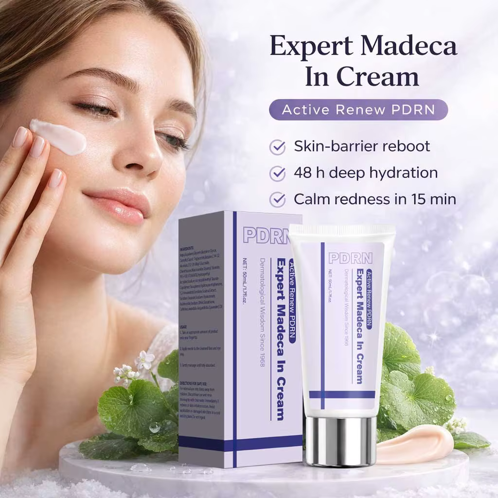Crème pour le visage à la Centella
