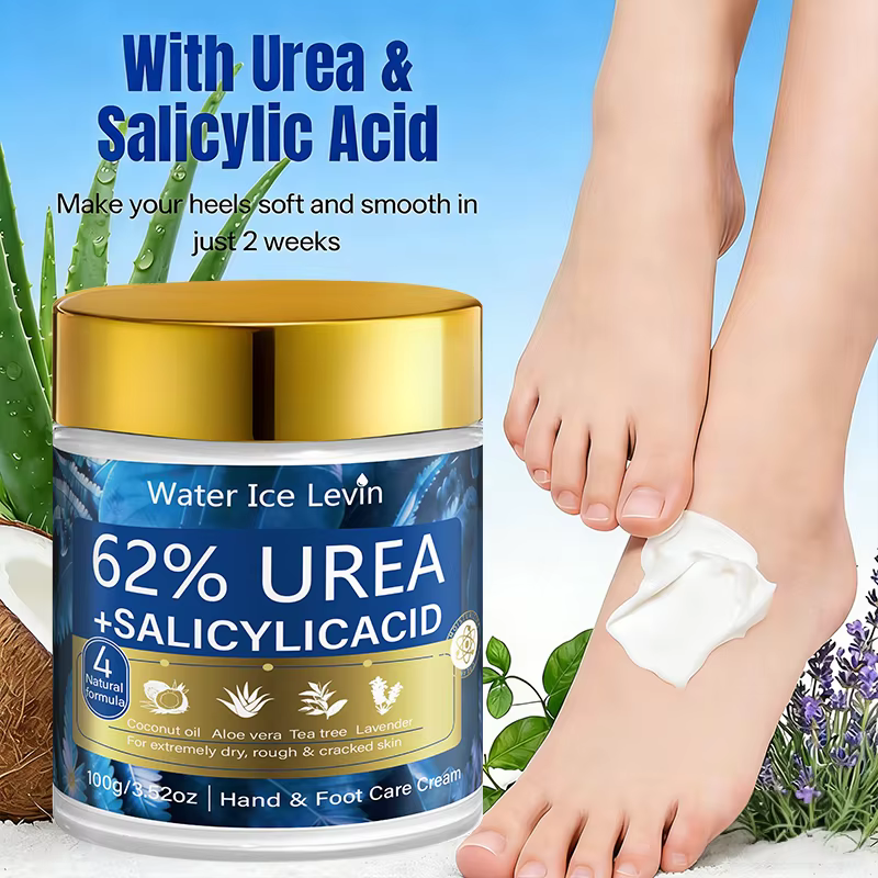 Crème pour les mains et les pieds à l'urée et à l'acide salicylique - Formule naturelle