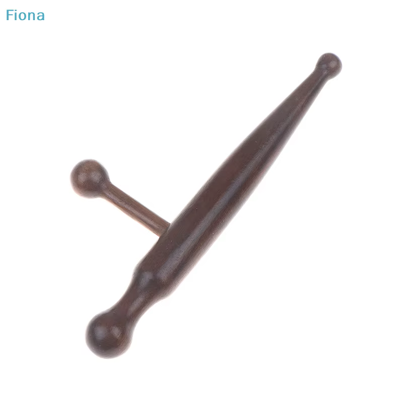 ☭ Stylo d'acupression en bois fait main