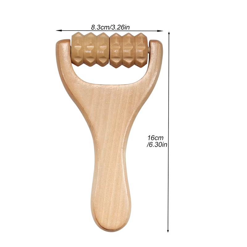 Rouleau de Massage en bois 1 pièce