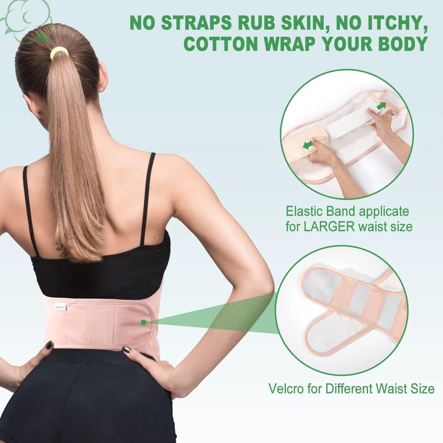 Compresses d'huile de ricin pour la détoxification du foie, en flanelle de coton biologique et PUL imperméable, kit de compresses d'huile de ricin réutilisables pour massage (huile non incluse)
