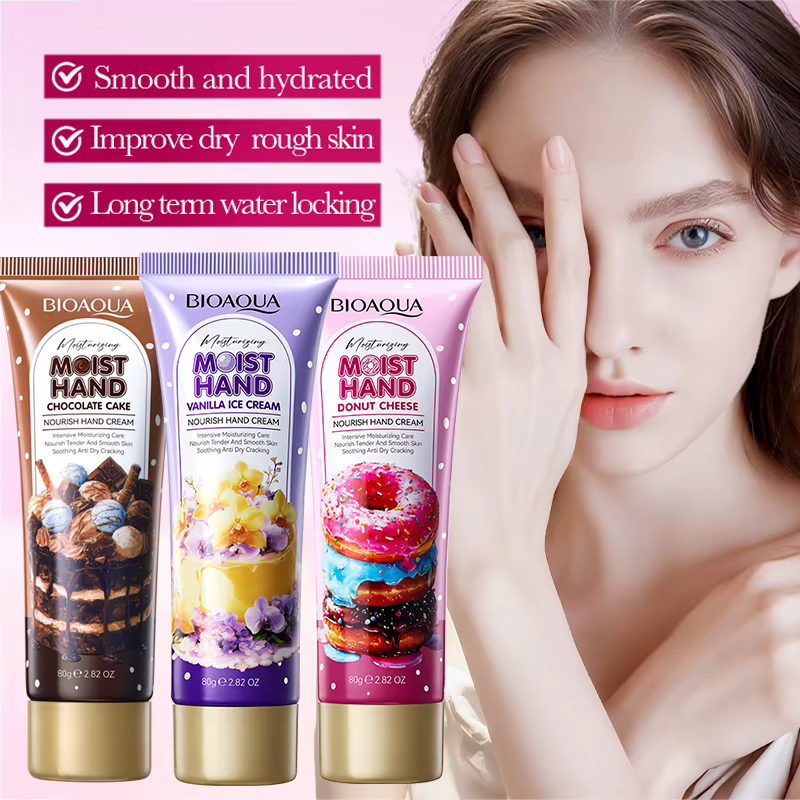 80g ﻿ BIOAQUA crème hydratante pour les mains