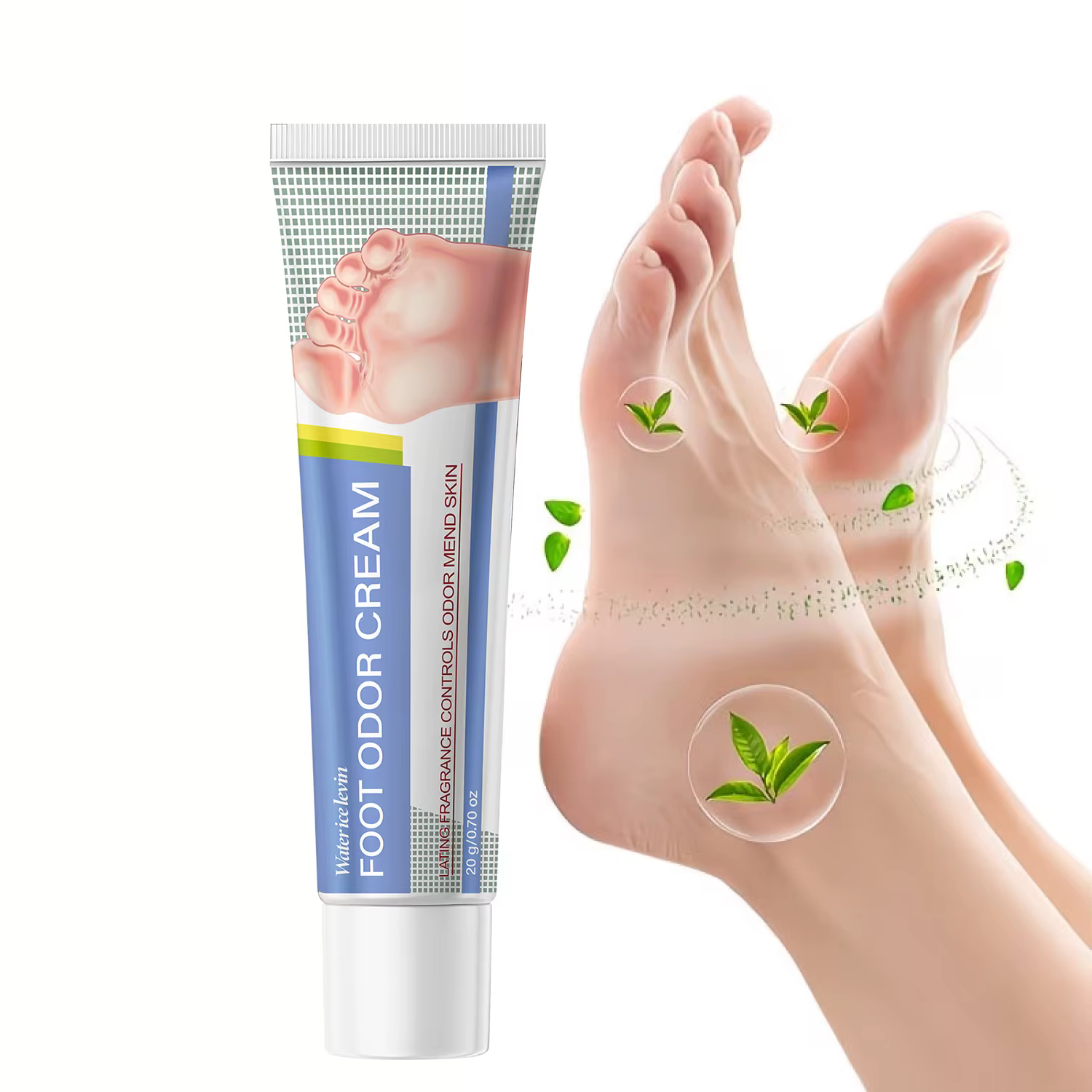Crème anti-odeurs pour les pieds - Parfum longue durée