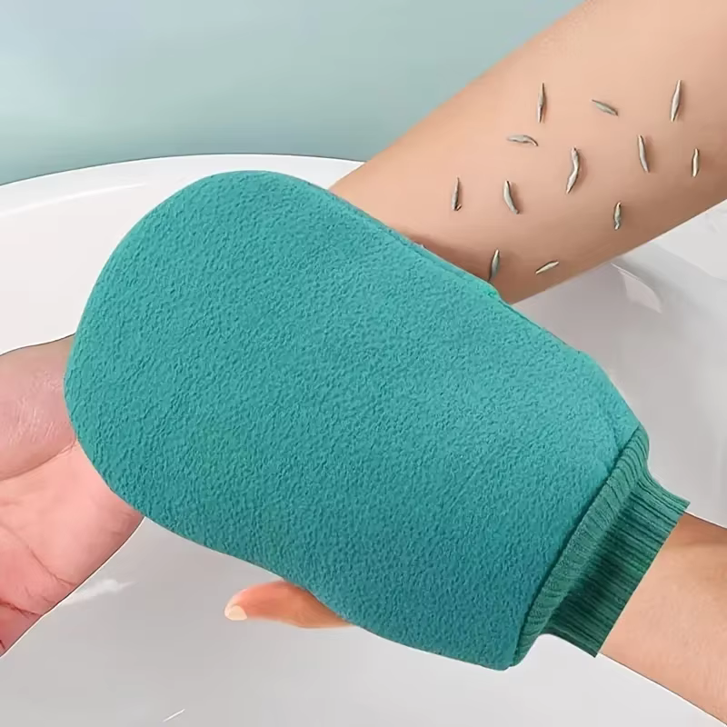 Gants exfoliants peau morte bain douche Spa Massage corps serviette de bain