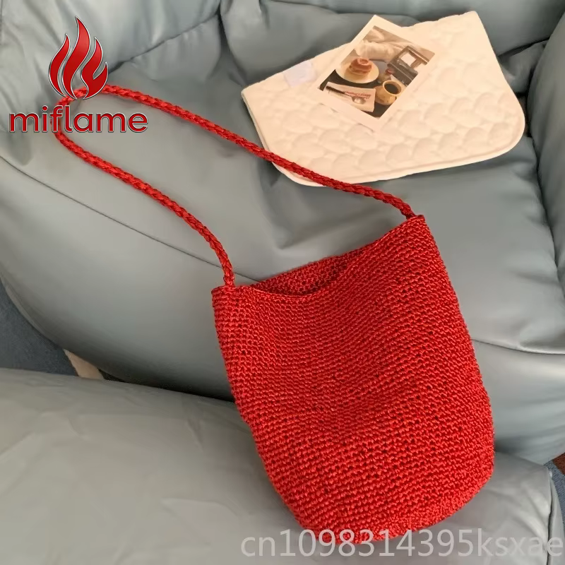 Sac à bandoulière tissé pour femme et fille, avec silhouette structurée, sac à main vintage pour les trajets quotidiens et les voyages
