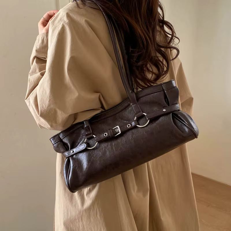 Marque femmes mode sac fourre-tout concepteur femme grande capacité sac à main de haute qualité en cuir épaule sac à bandoulière sous les bras sacoche