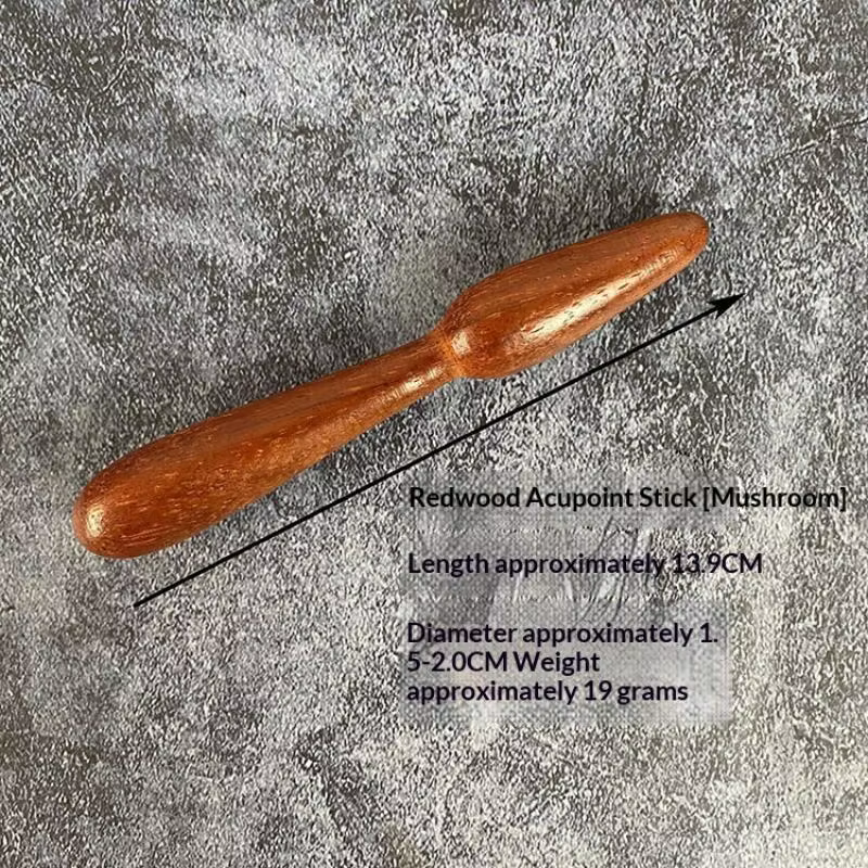 1 bâton de réflexologie en bois pour massage des pieds et des mains