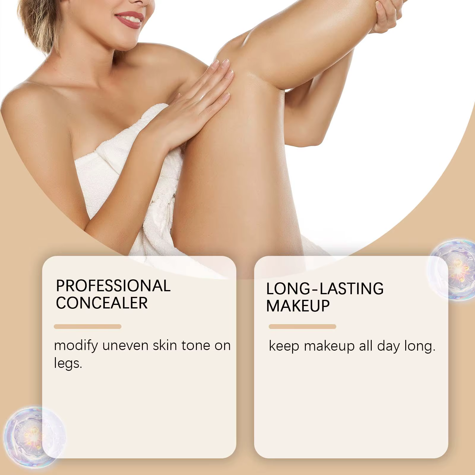 Crème de maquillage pour les jambes 100g
