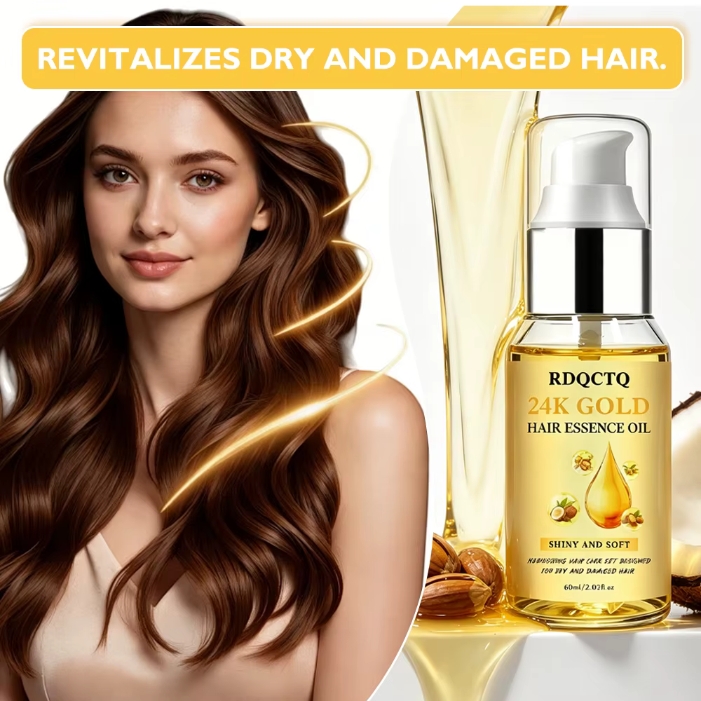 Huile de soin capillaire sans rinçage, traitement à l'huile d'argan, de noix de coco et d'olive, vitamine E, pour des cheveux brillants, lisses et nourris, solution capillaire nourrissante, 1/2 pièces