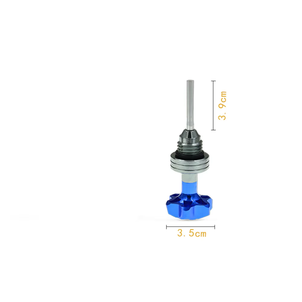 Jauge de niveau d'huile moteur et bouchon de réservoir de carburant pour moto, ATV, Go Kart, Dirt Bike 110cc 126cc - Outil d'entretien moto