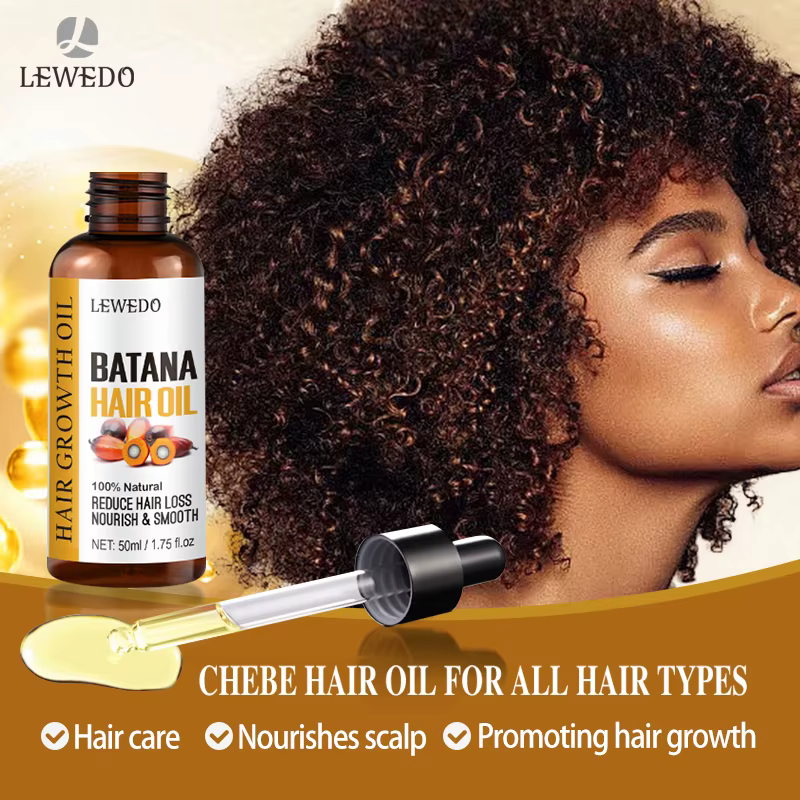 Lewedo Naturals huile de Batana croissance rapide des cheveux pour hommes femmes