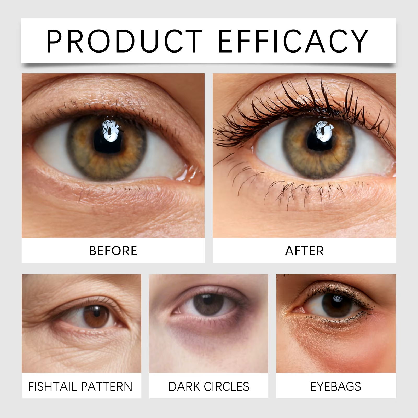 Crème de soin instantanée pour les yeux