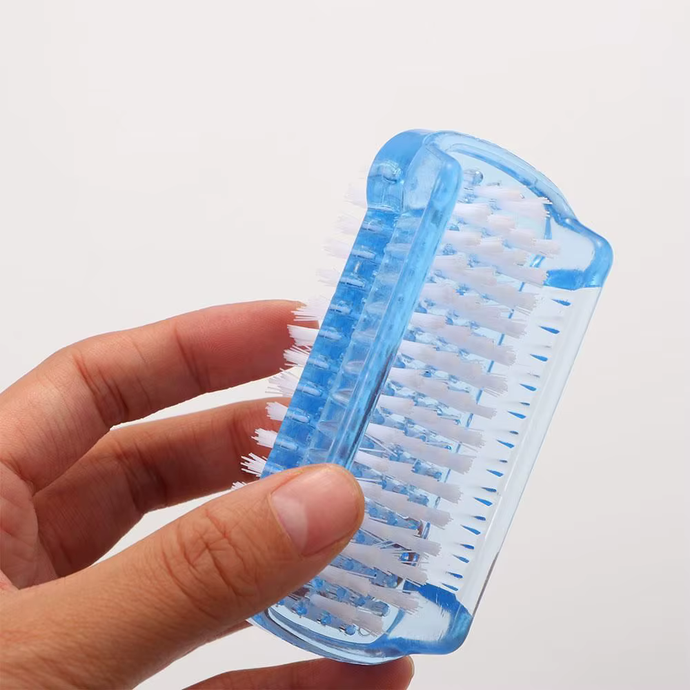 Brosse à Ongles Double Face Douce pour Manucure et Pédicure