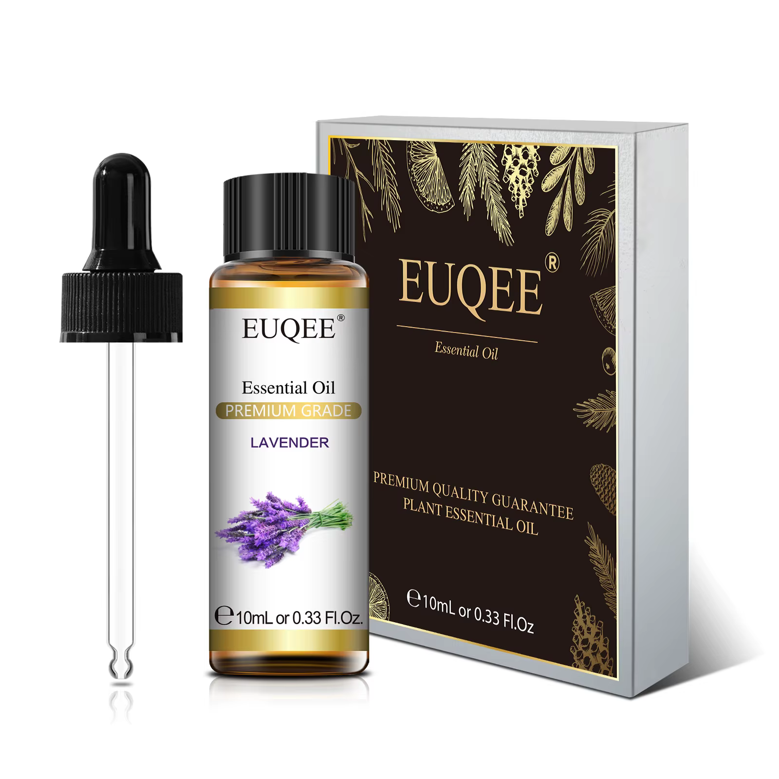 EUQEE 10ml huile essentielle Pure pour diffuseur d'aromathérapie-joim Eucalyptus encens cannelle lavande arôme huiles essentielles