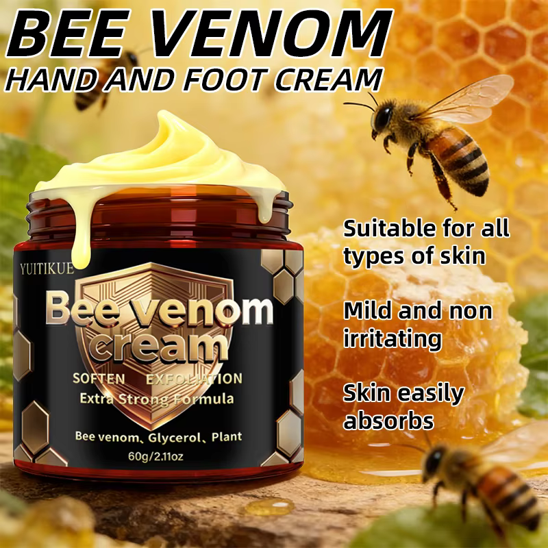 YUITIKUE Crème pour les pieds au venin d'abeille