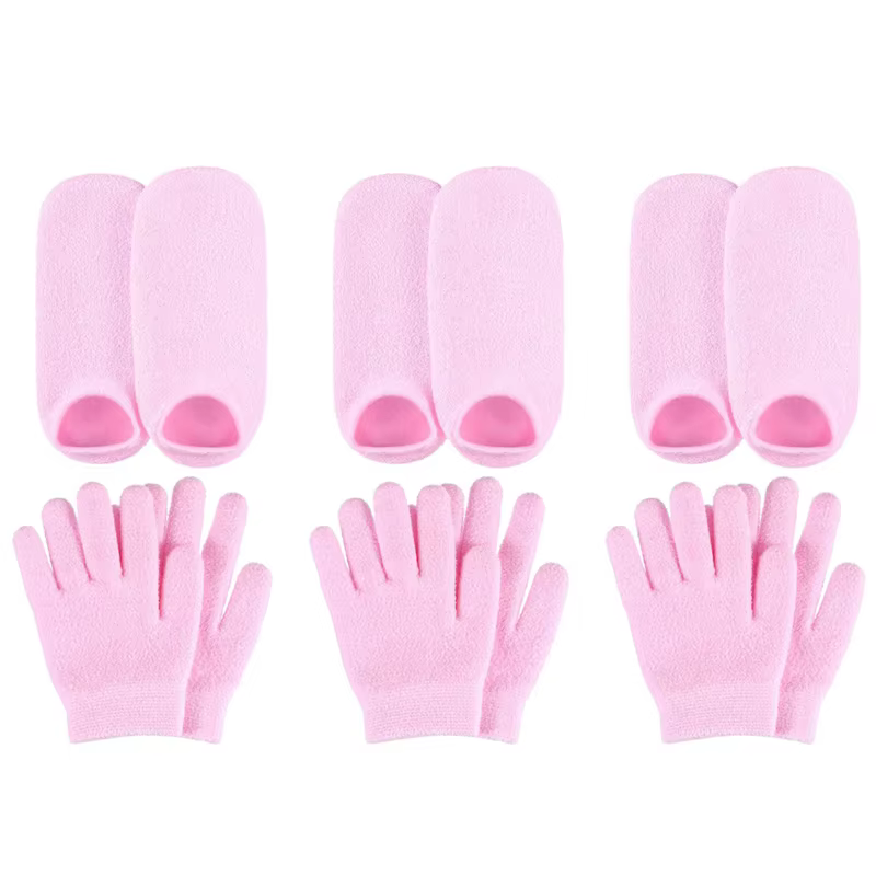 A98G-3X Gel hydratant chaussettes gants ensemble mains pieds soins de la peau Spa traitement