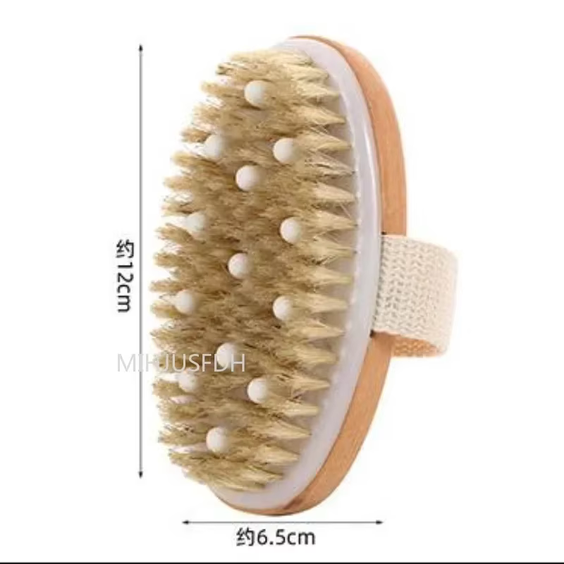 Brosse de Massage pour la peau sèche 2 en 1