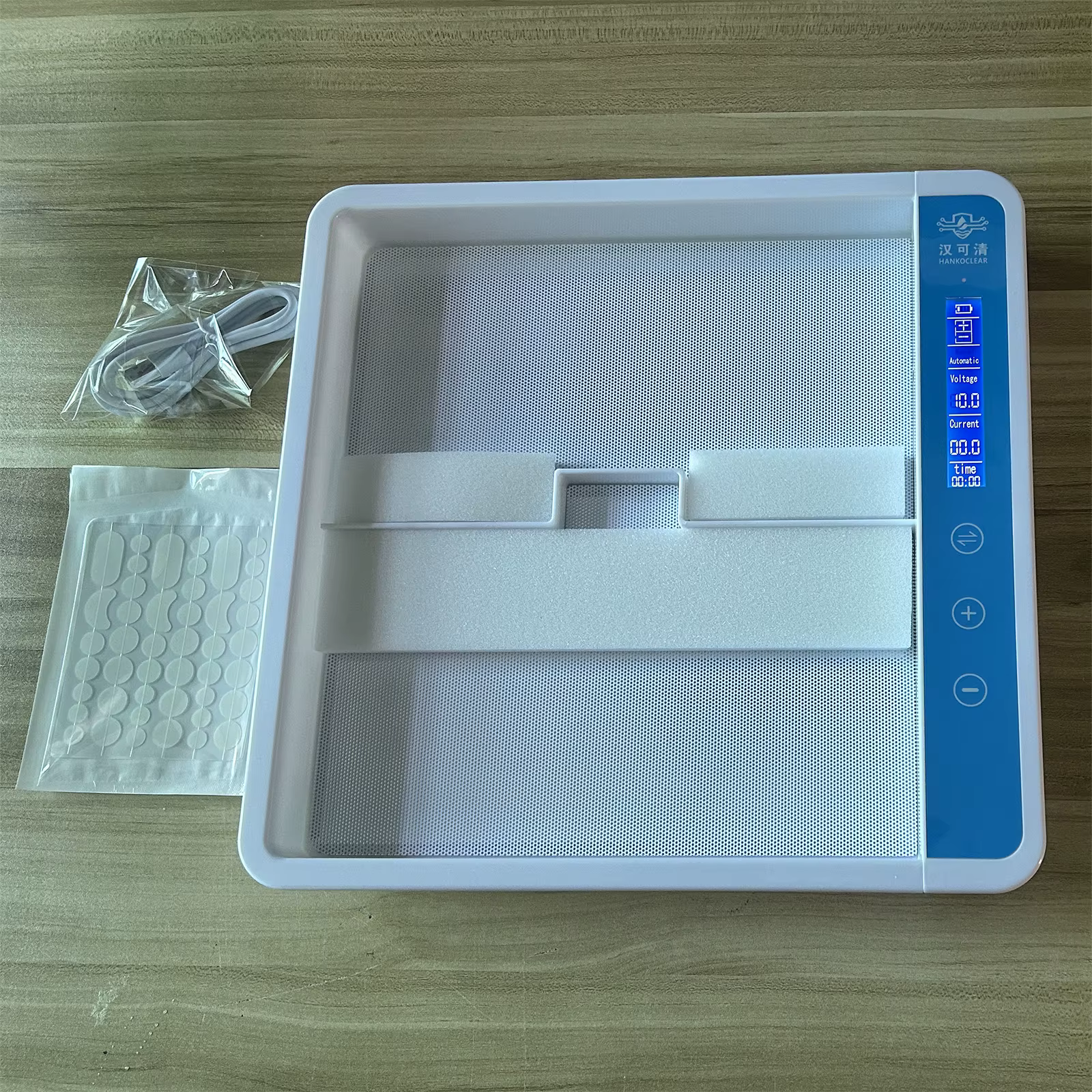 HANKOCLEAR ® Appareil d'ionophorèse anti-transpirant pour les mains et les pieds