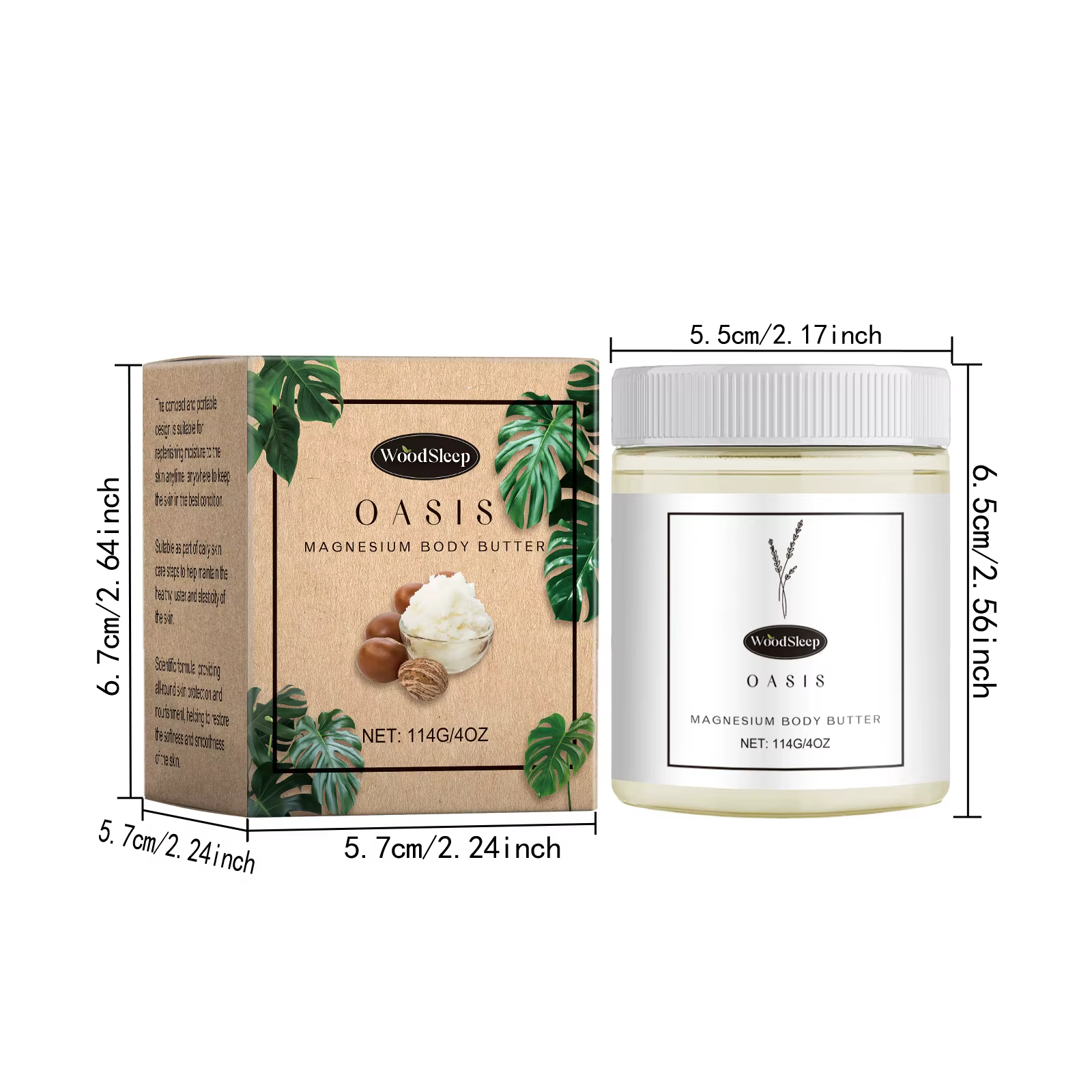 Lotion pour le corps au beurre de karité hydratante