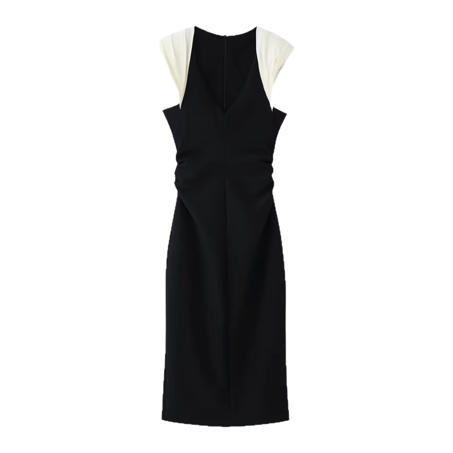 Robe longue de soirée moulante style français à effet amincissant