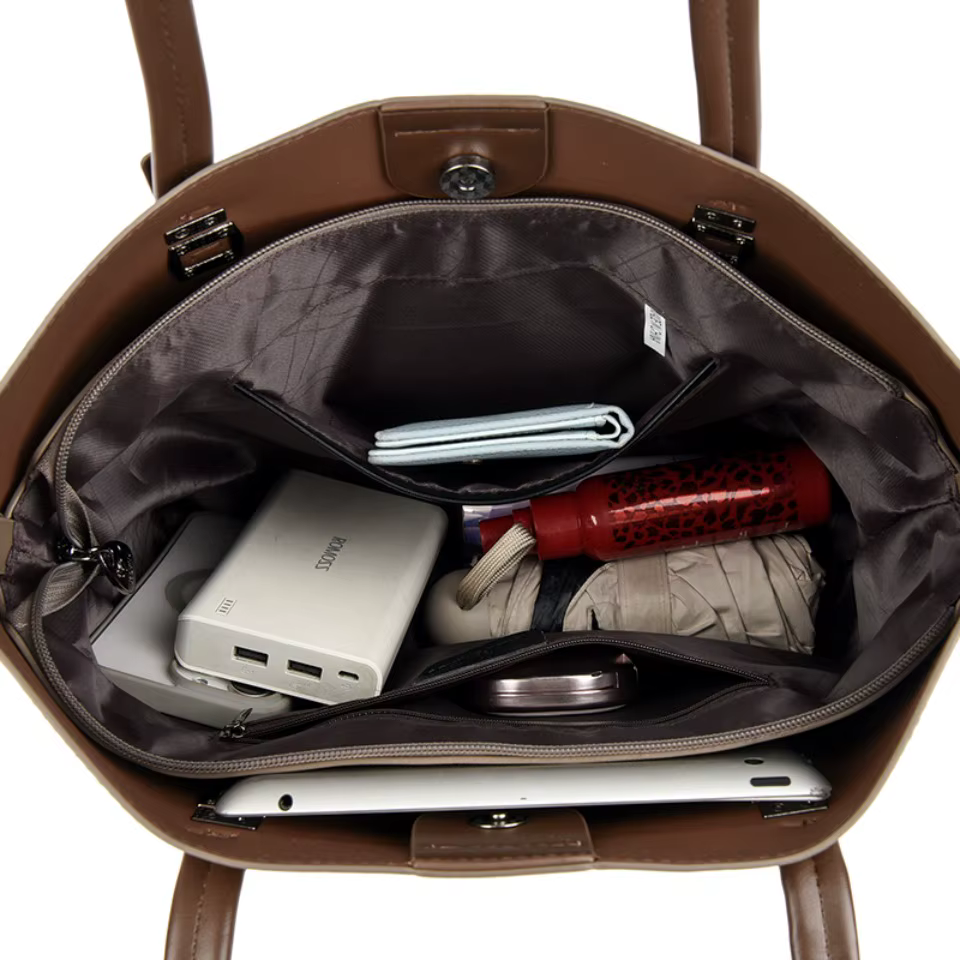 Sac de shopping grande capacité pour les trajets quotidiens, sacs à main de luxe, sacs à bandoulière en cuir de haute qualité, sacs fourre-tout décontractés
