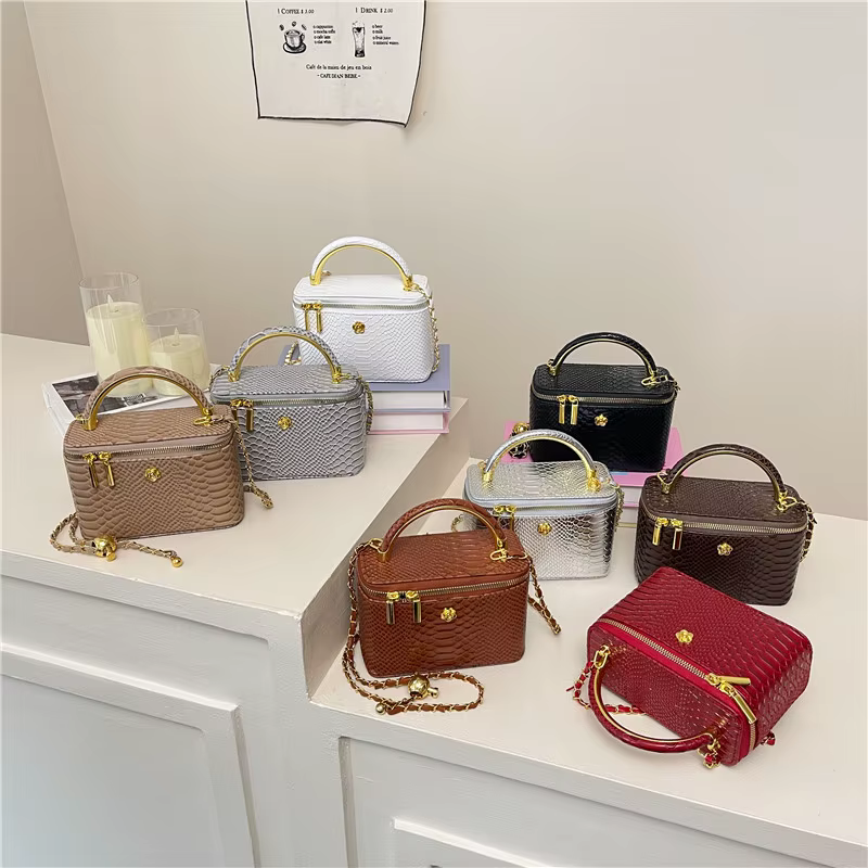 Mini sac à main bandoulière pour femme, élégant, style urbain simple, en PU, léger, sensation de luxe