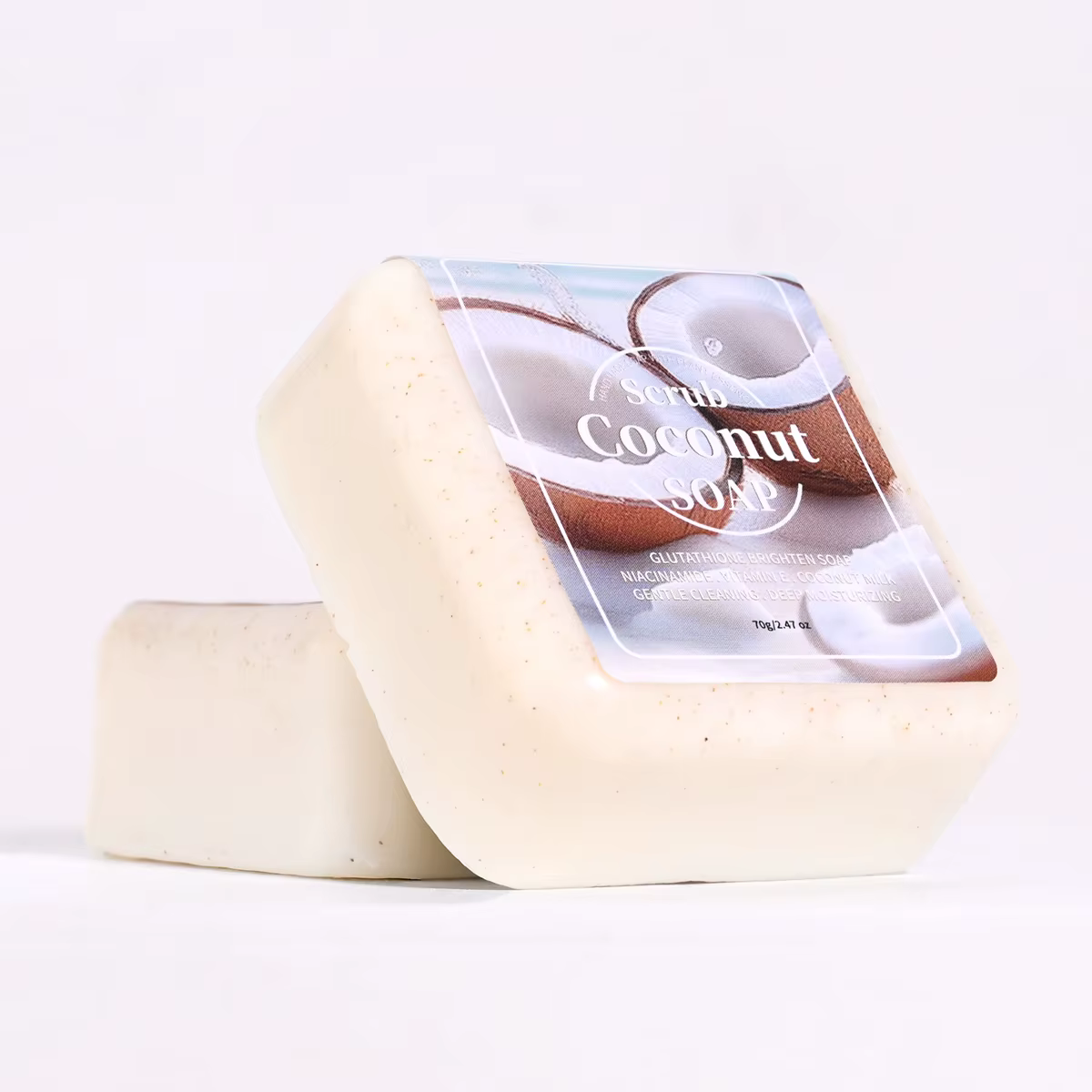 Gommage au glutathion et au noix de coco