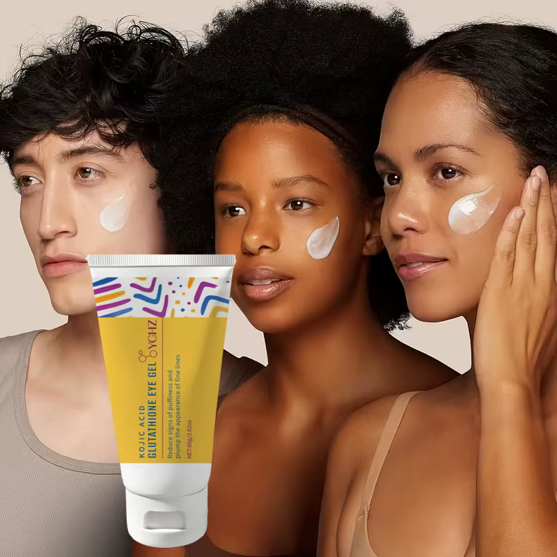 Crème pour les yeux à l'acide kojique et au glutathion