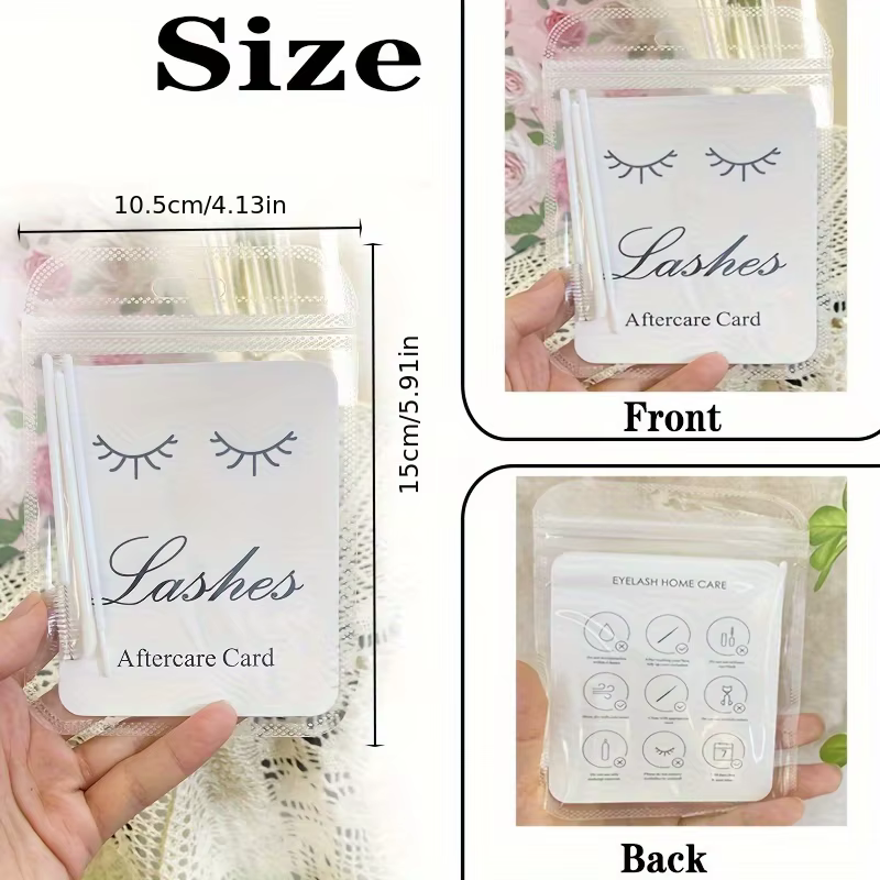 Kit professionnel de soins post-cils pour salons et étudios de cils