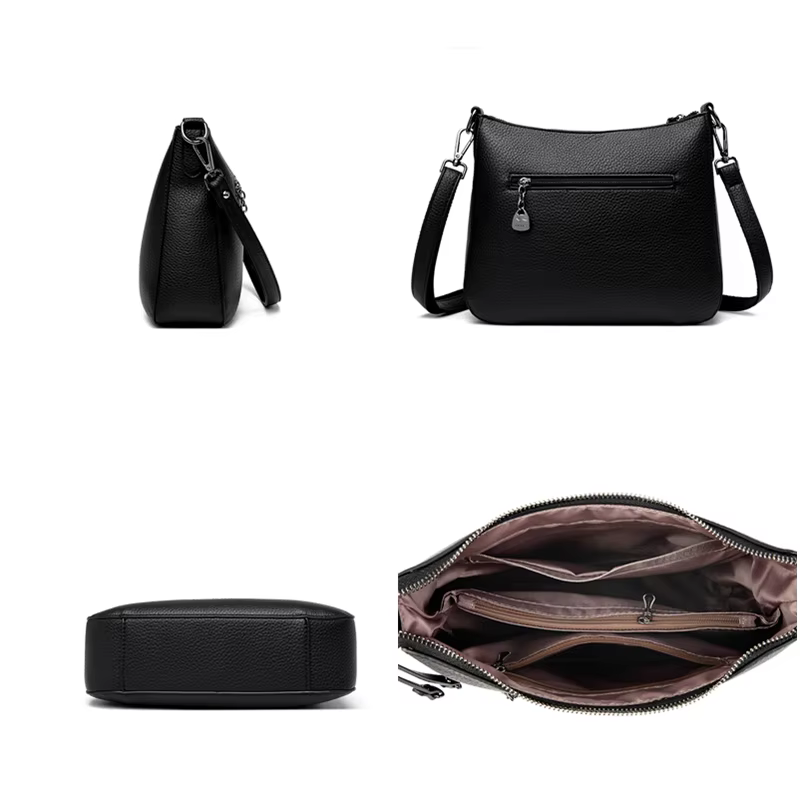 Sacs à main de luxe en cuir de grande capacité pour femmes, fourre-tout de styliste, Sac à bandoulière pour dames, sacoches de Shopping
